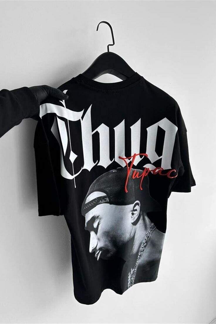 T-shirt oversize imprimé urbain