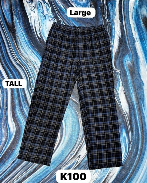 Women's comfortable plaid pajama pants