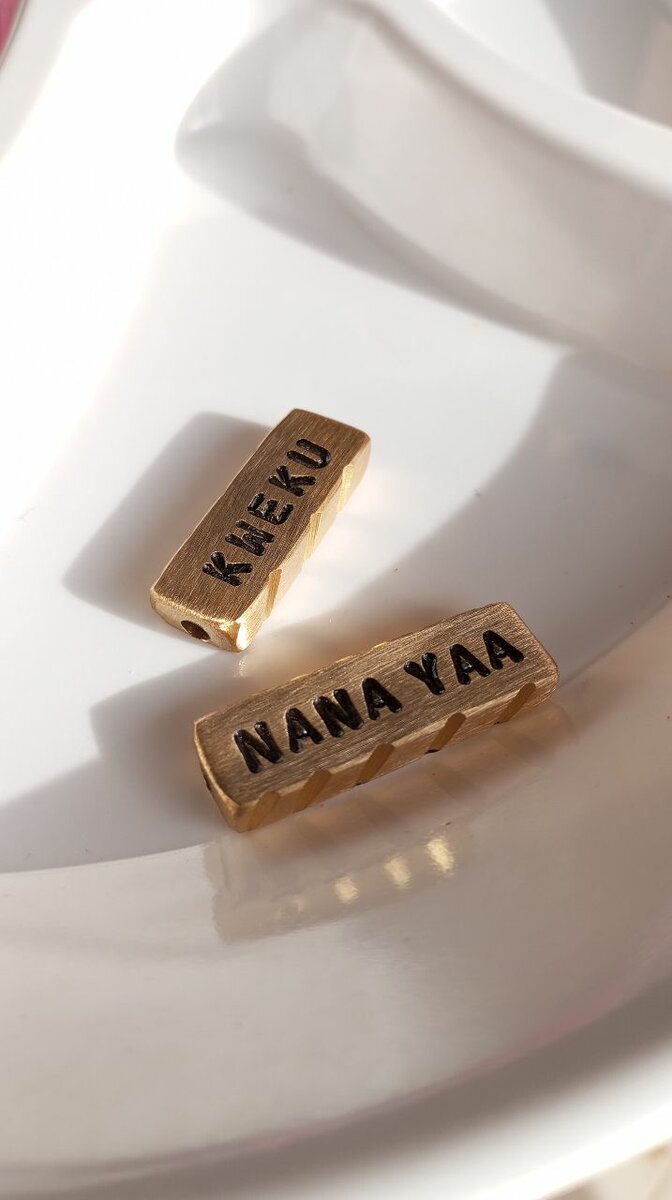 Customised name bracelets