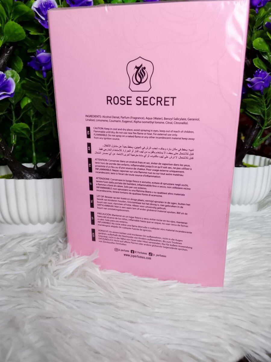 Eau de Parfum Rose Secret
