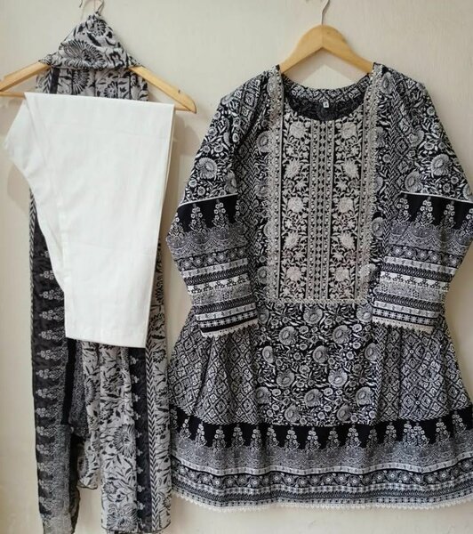 Cotton 3 Peace Suit