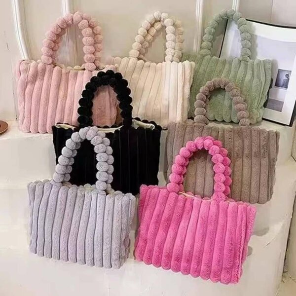 Sac en peluche doux