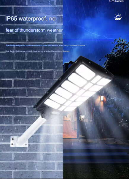 Lampadaire Solaire 5.000W