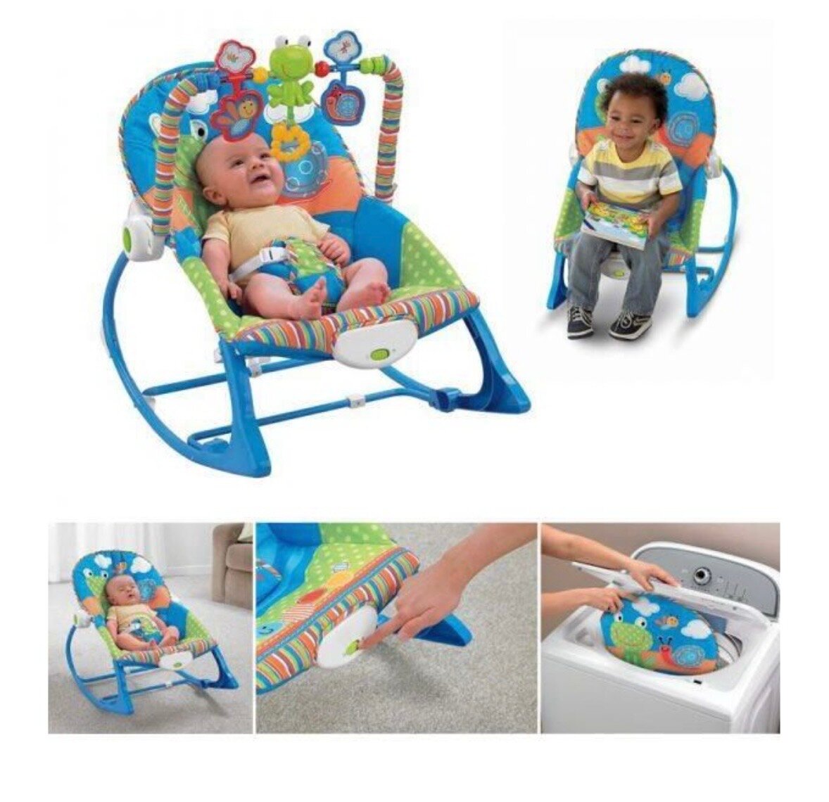 Transat bébé évolutif vibrant