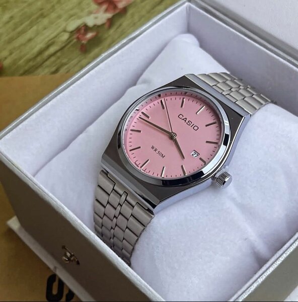 Montre Femme CASIO Acier Argenté