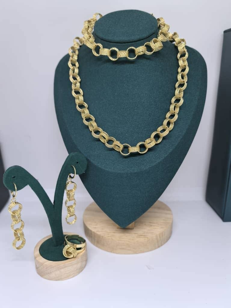 Parure de bijoux élégante