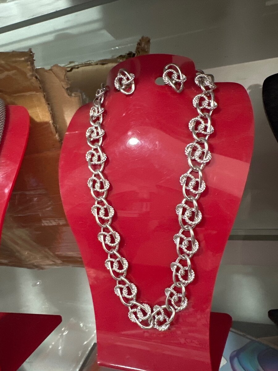 Bijoux en or plaqué argenté