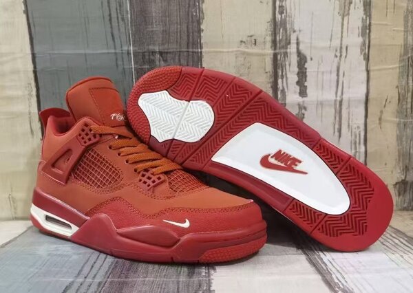 Jordan Rétro 4 Rouge