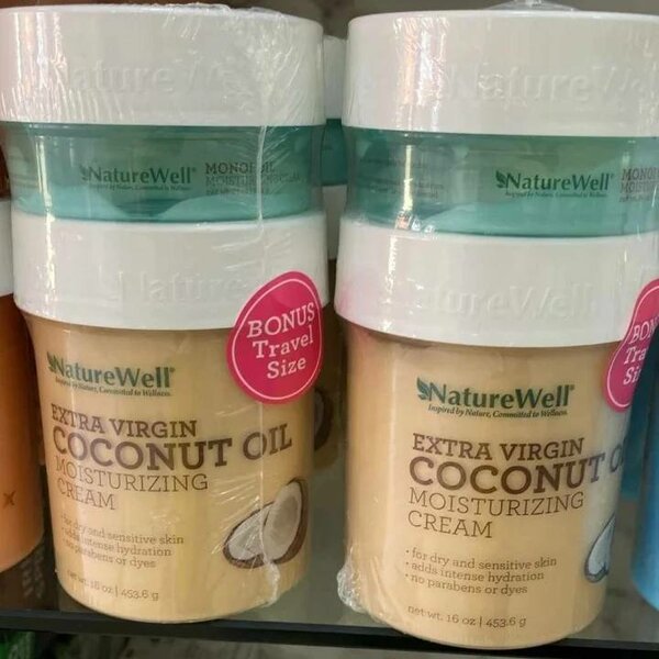 Nature Well Extra Virgin Coconut Oil Moisturizing Cream