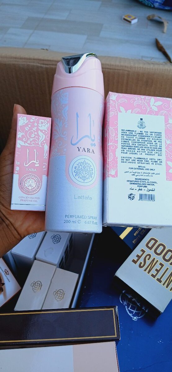 Arabic perfumes and oils