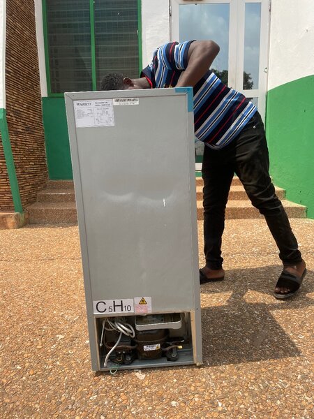 Nasco double door fridge