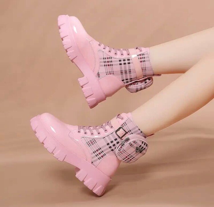 Bottes Chunky à Poche