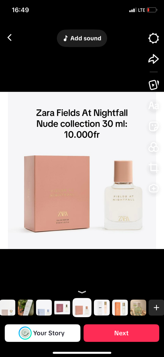 Zara Perfume Collection 30ml