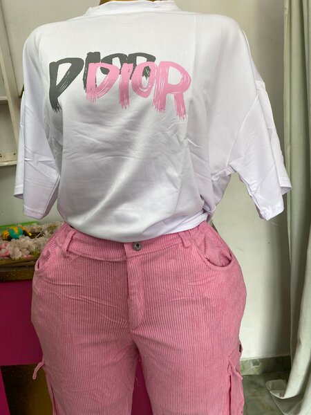 T-shirt oversize blanche