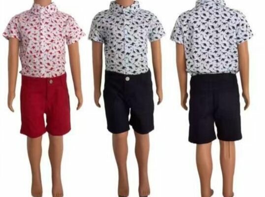 Ensemble Garçon Style Dinosaure