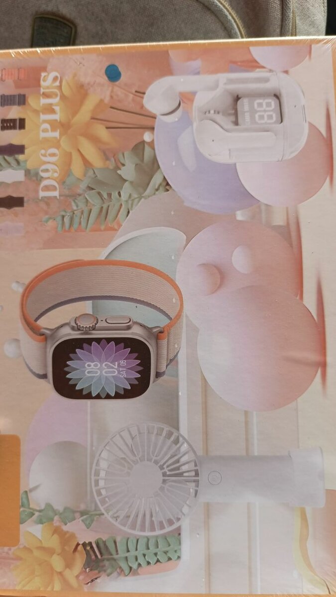 Smartwatch D96 Plus 3 en 1