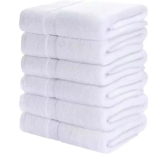 Lot de Serviettes Blanches Douces