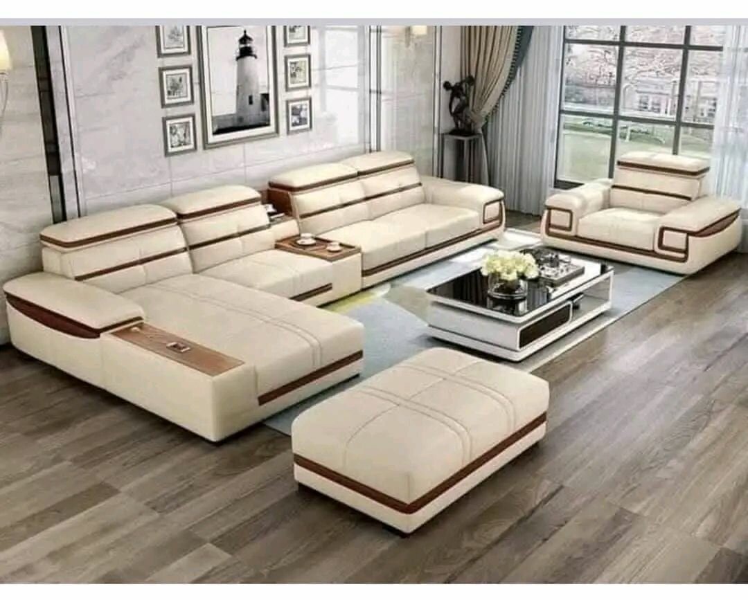 Canapé d'angle moderne