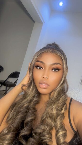 Frontal Bouncy curly wig