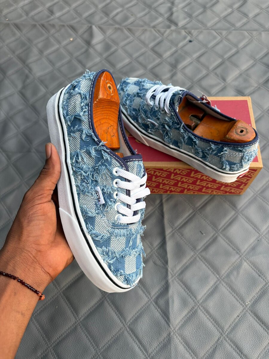 Vans Baskets en Jean Décontractées