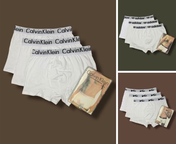 Lot de boxers en coton pour hommes