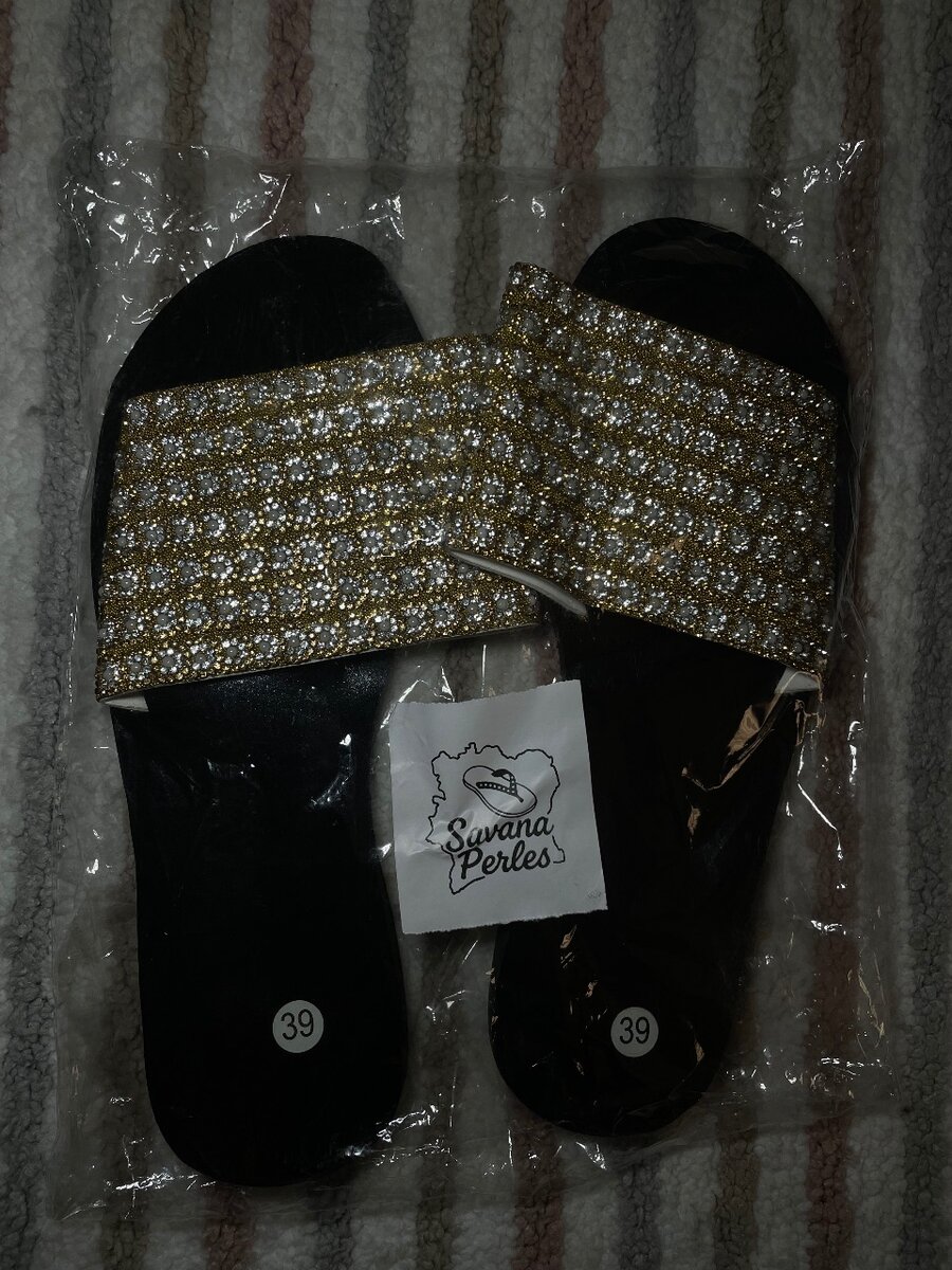 Sandales perlées élégantes