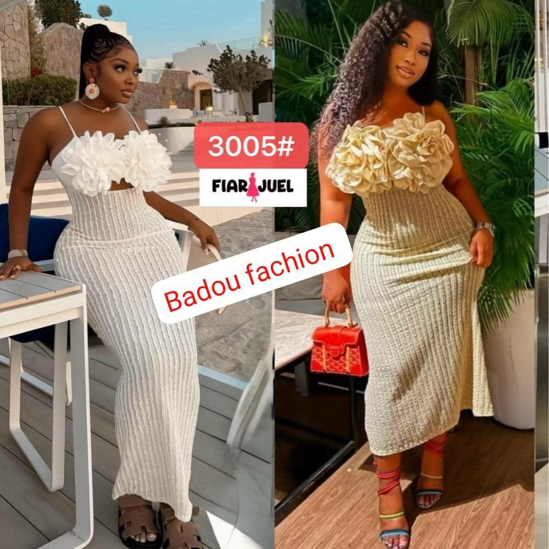 Robe Élégante Fleurie