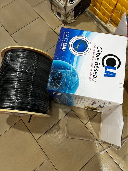 Câble Réseau Cat7 Haute Vitesse