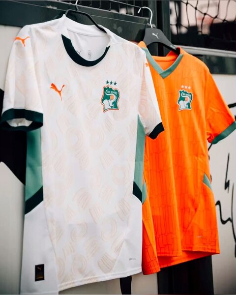 Maillots de football Côte d'Ivoire