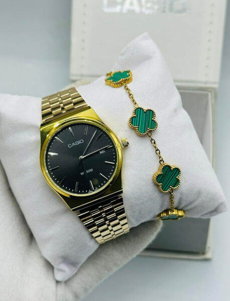 Montre Casio avec bracelet élégant