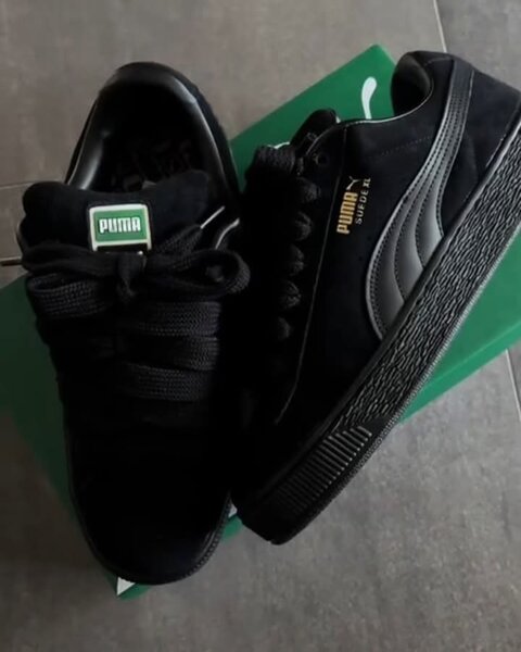 Chaussures Puma Suede Noires