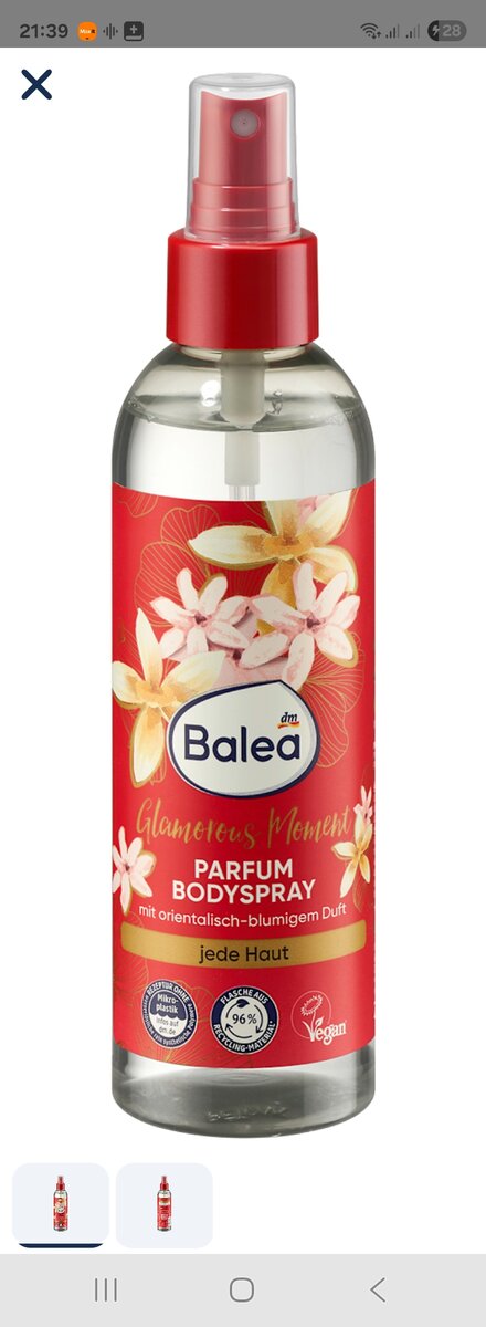 Déodorant Balea PH 5.5