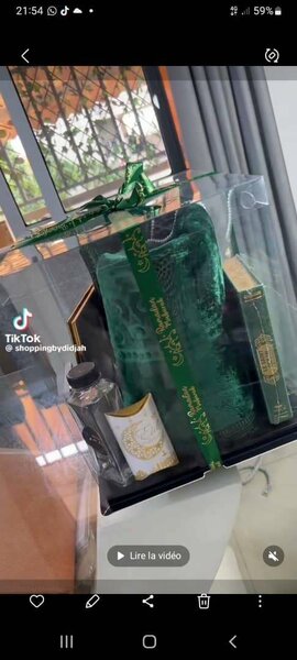 Ensemble Coran Luxe en Velours Vert