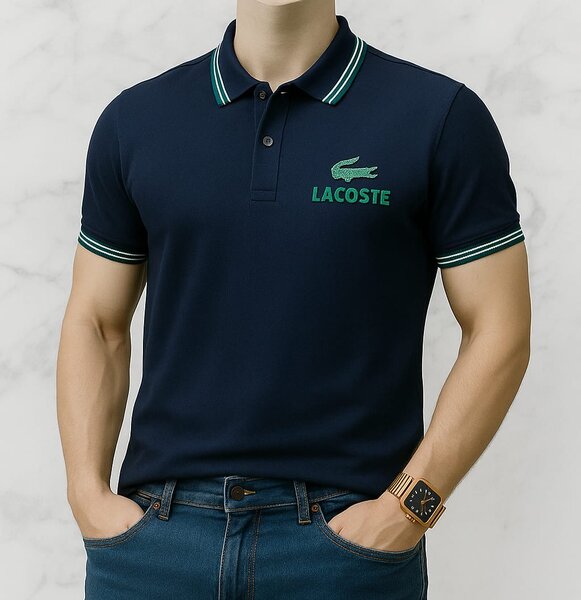 Polo Lacoste Homme Bleu Marine