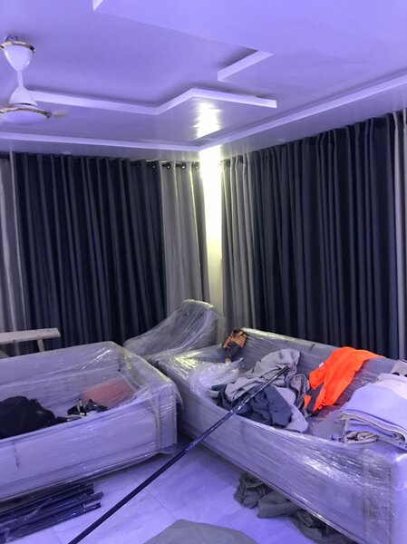 Automated curtains  and automated  blinds