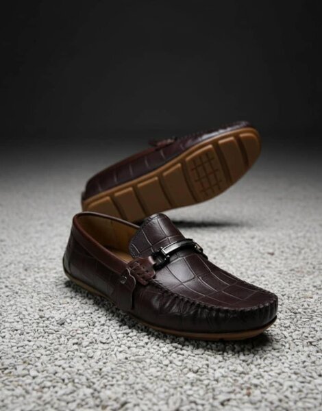 Mocassins en cuir élégants