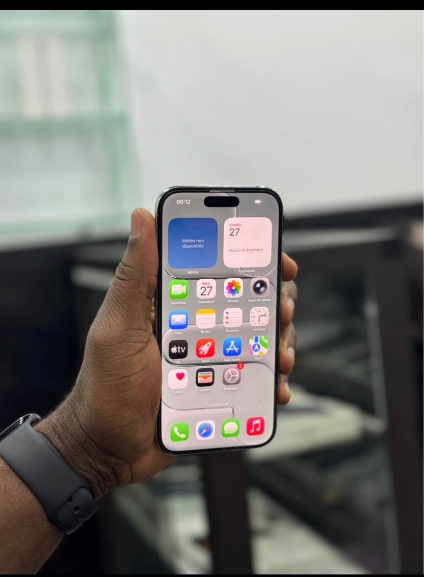 iPhone moderne et élégant