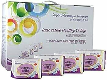 Serviettes hygiéniques magnétiques Superbklean