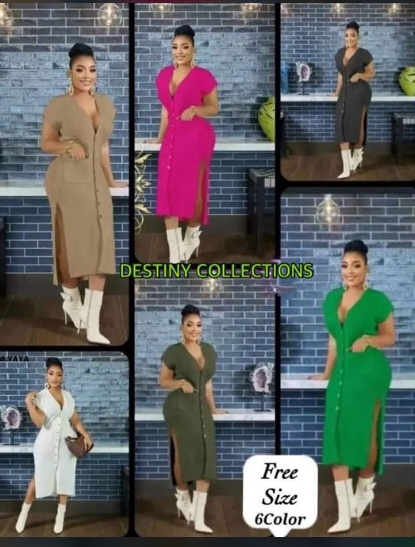 Robe midi polyvalente femme