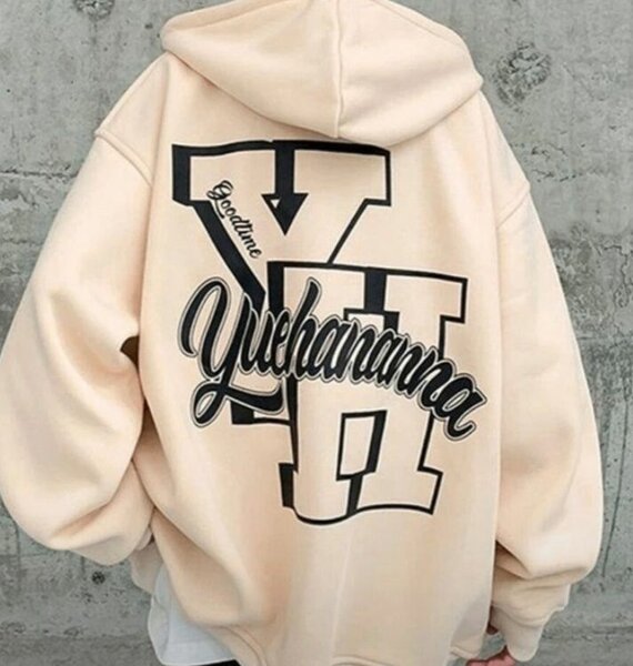 Sweat-shirt oversize unisexe