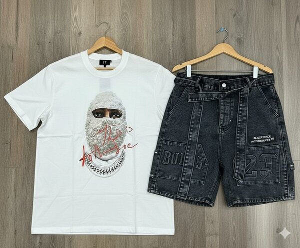 T-shirt et Shorts Style Urbain