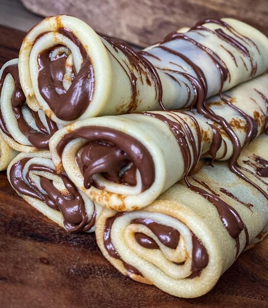Crêpes gourmandes au chocolat