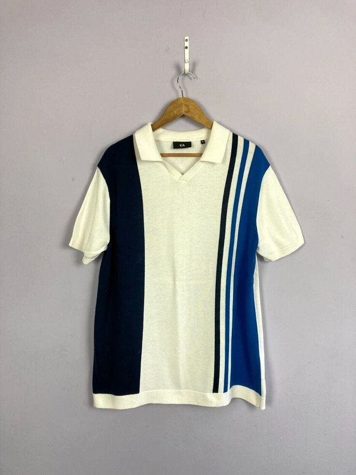 Polo rayé élégant pour homme