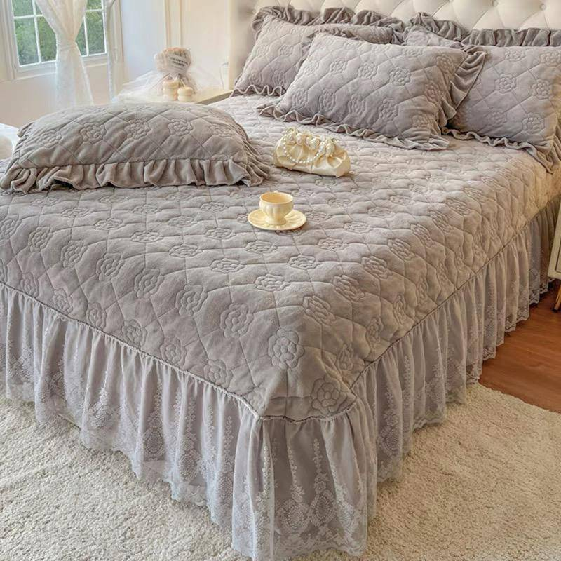 Gray Bed set