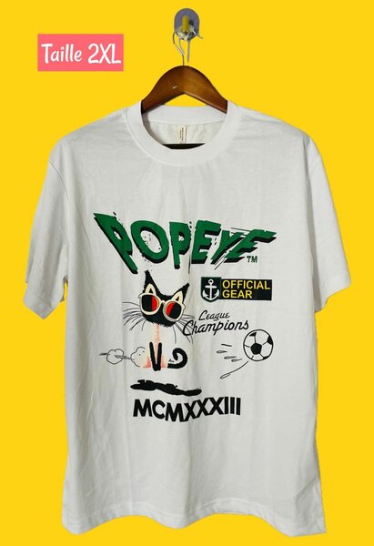 T-shirt confortable XL, 2XL