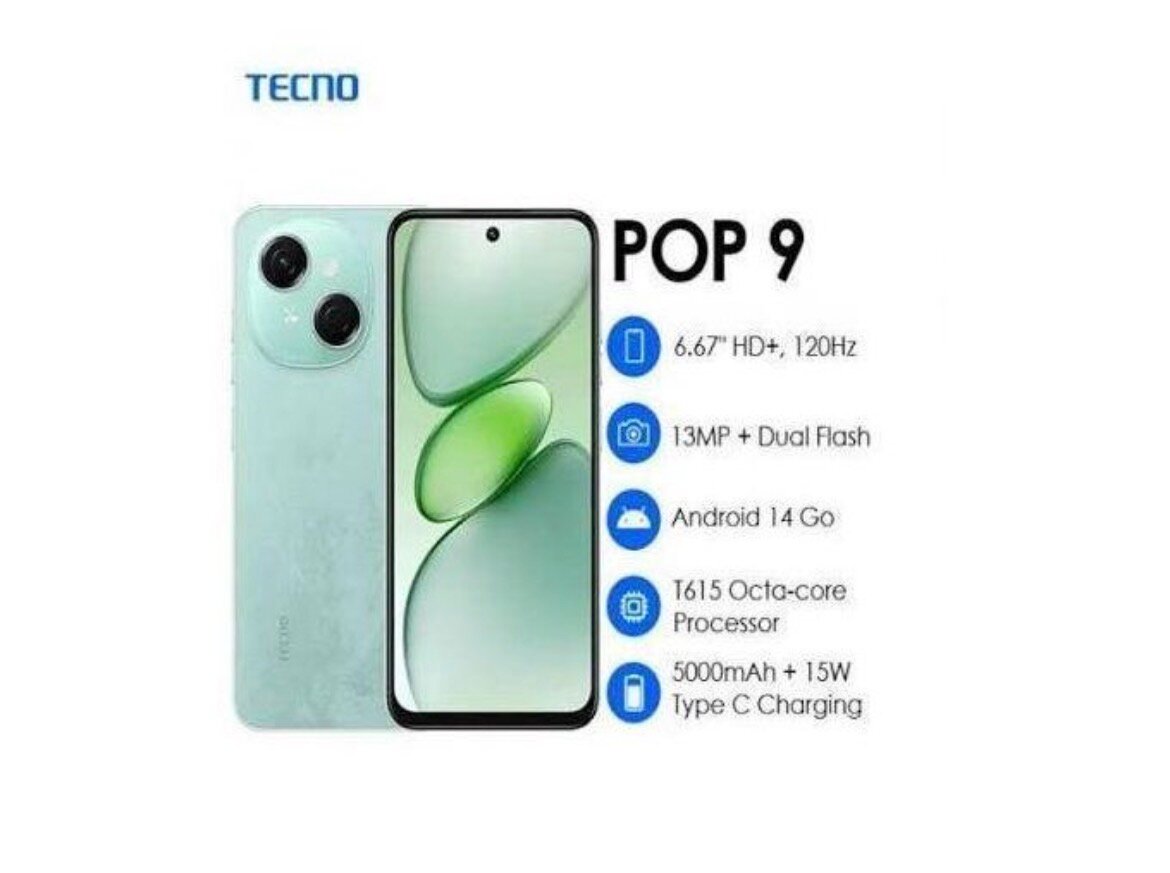 Tecno Pop 9 128Go + 4Go RAM