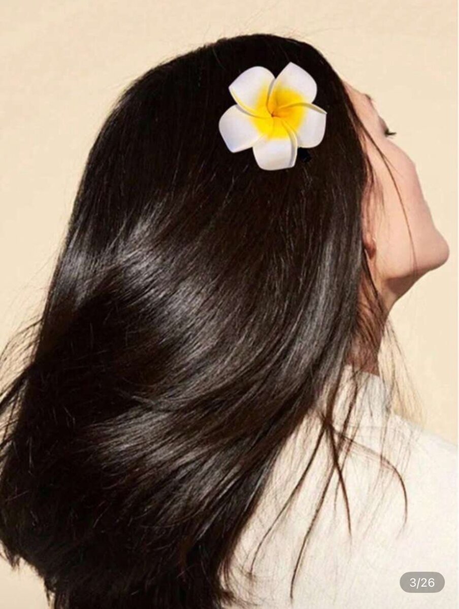 Épingles à cheveux fleur tropicale