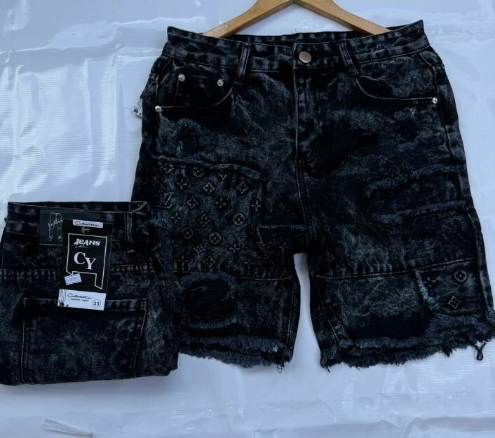 Shorts en jean décontractés