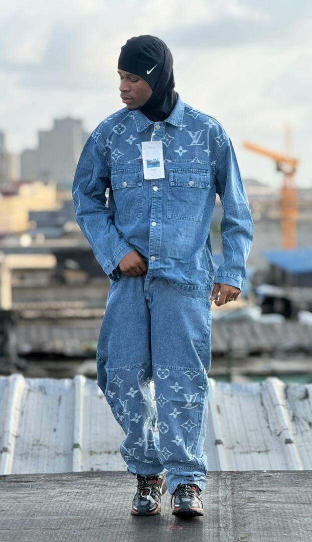 Veste en denim tendance