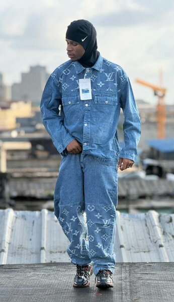 Veste en denim tendance